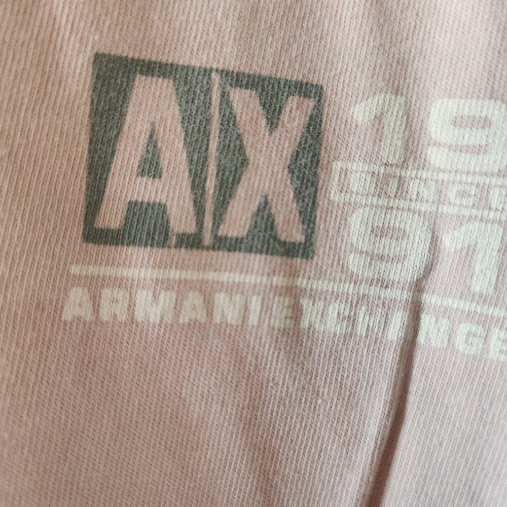 A|X Armani Exchange V-neck T-shirt size S - Picture 3 of 3
